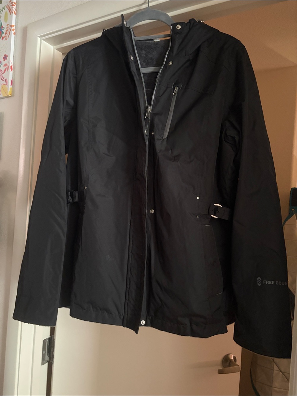 Black Hooded Jacket